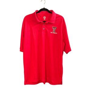 NWT NCAA Texas Tech Red Raiders Polo Shirt - Large (42/44)